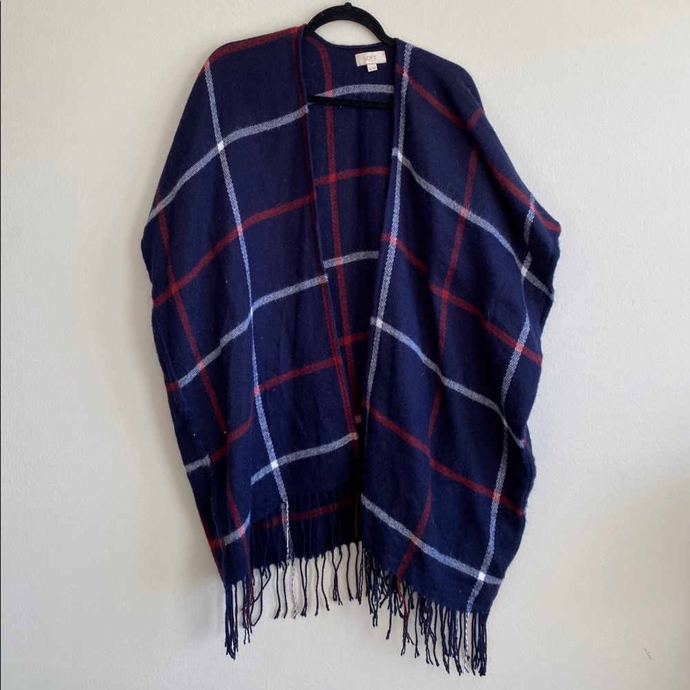 Plaid Cardigan from the loft